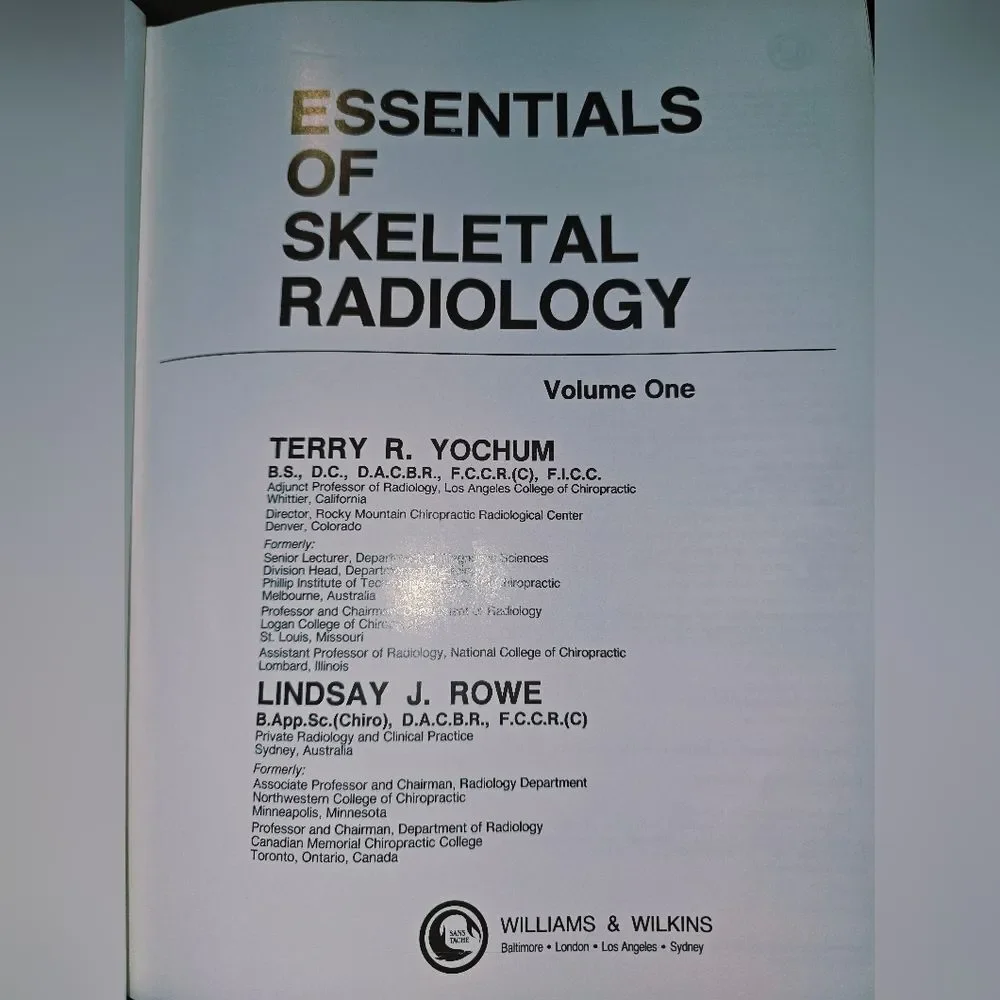Essentials of Skeletal Radiology Volume One Book - Picture 6 of 7